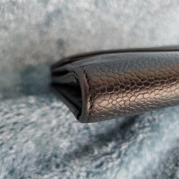 CHANEL PRICE DROP CC Monogram Bifold Wallet Black Caviar - Picture 5 of 10